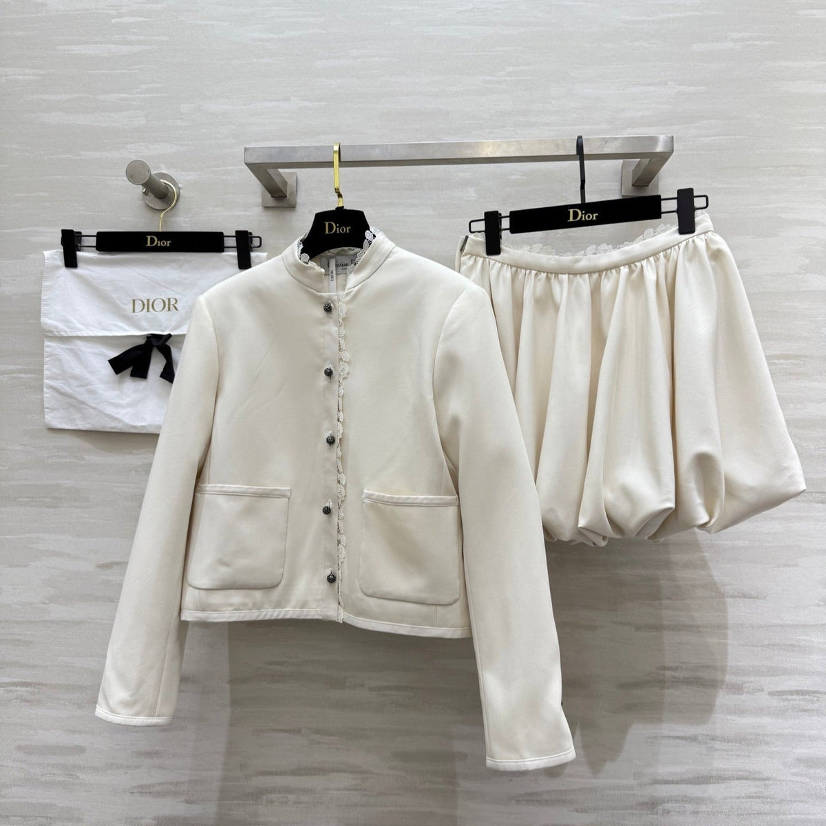 DIOR 25S BLAZER AND SKIRT SET STYLE 144