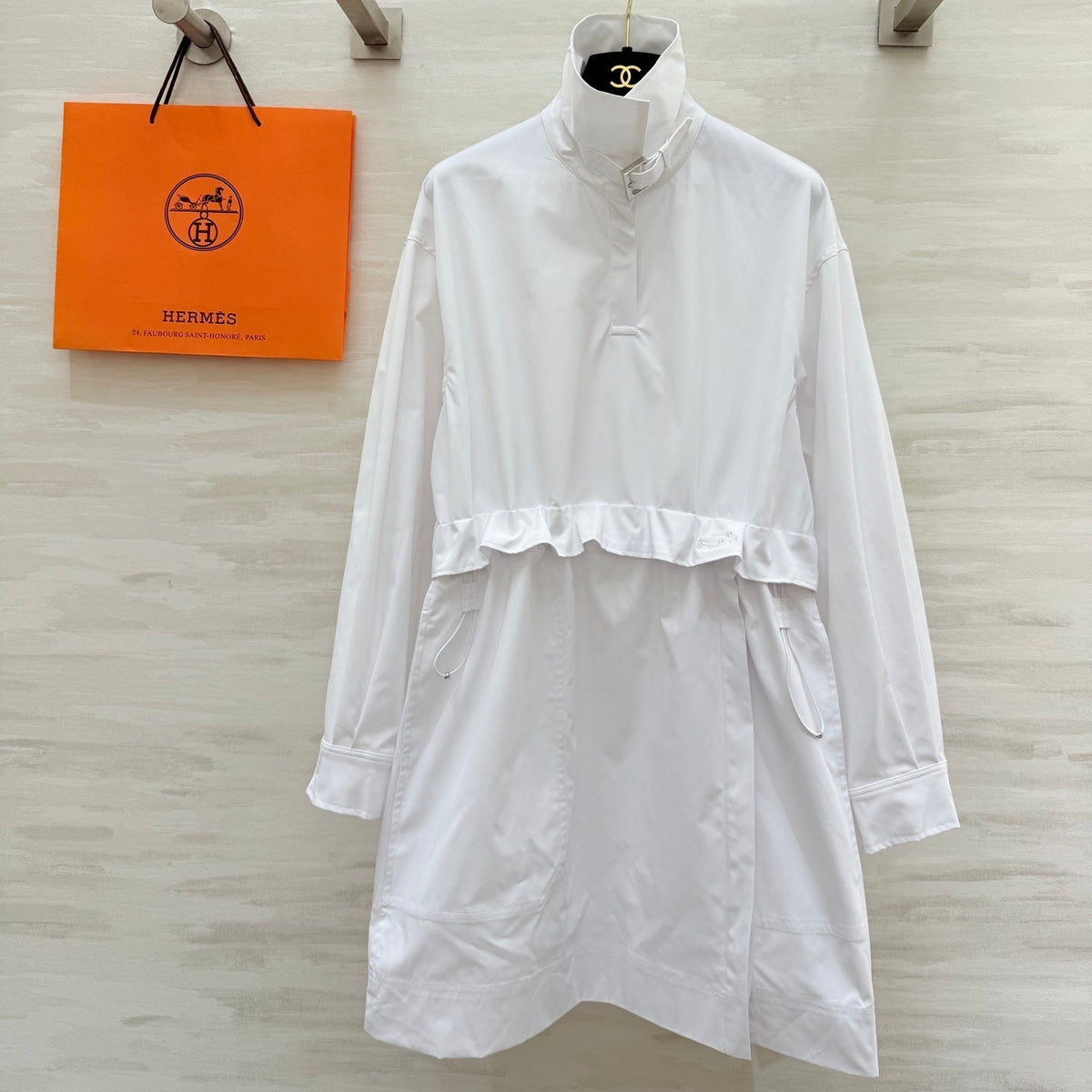 HERMES 25S SHIRT DRESS 072