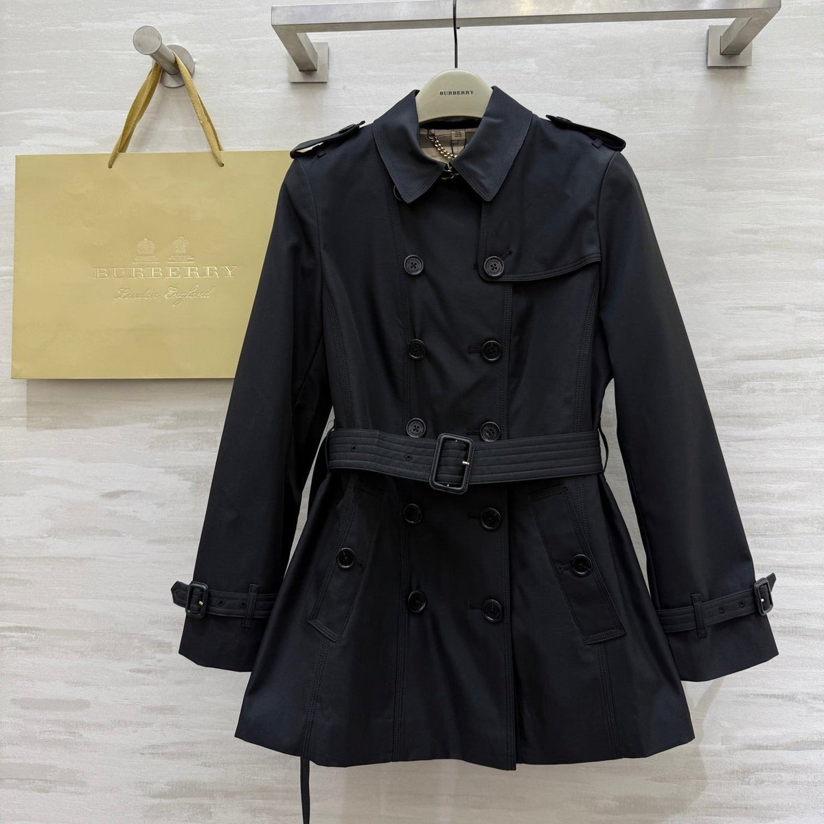 BURBERRY 25S SANDRINE LONG COAT 162