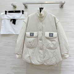 CHANEL 25S STAND-COLLAR JACKET 261