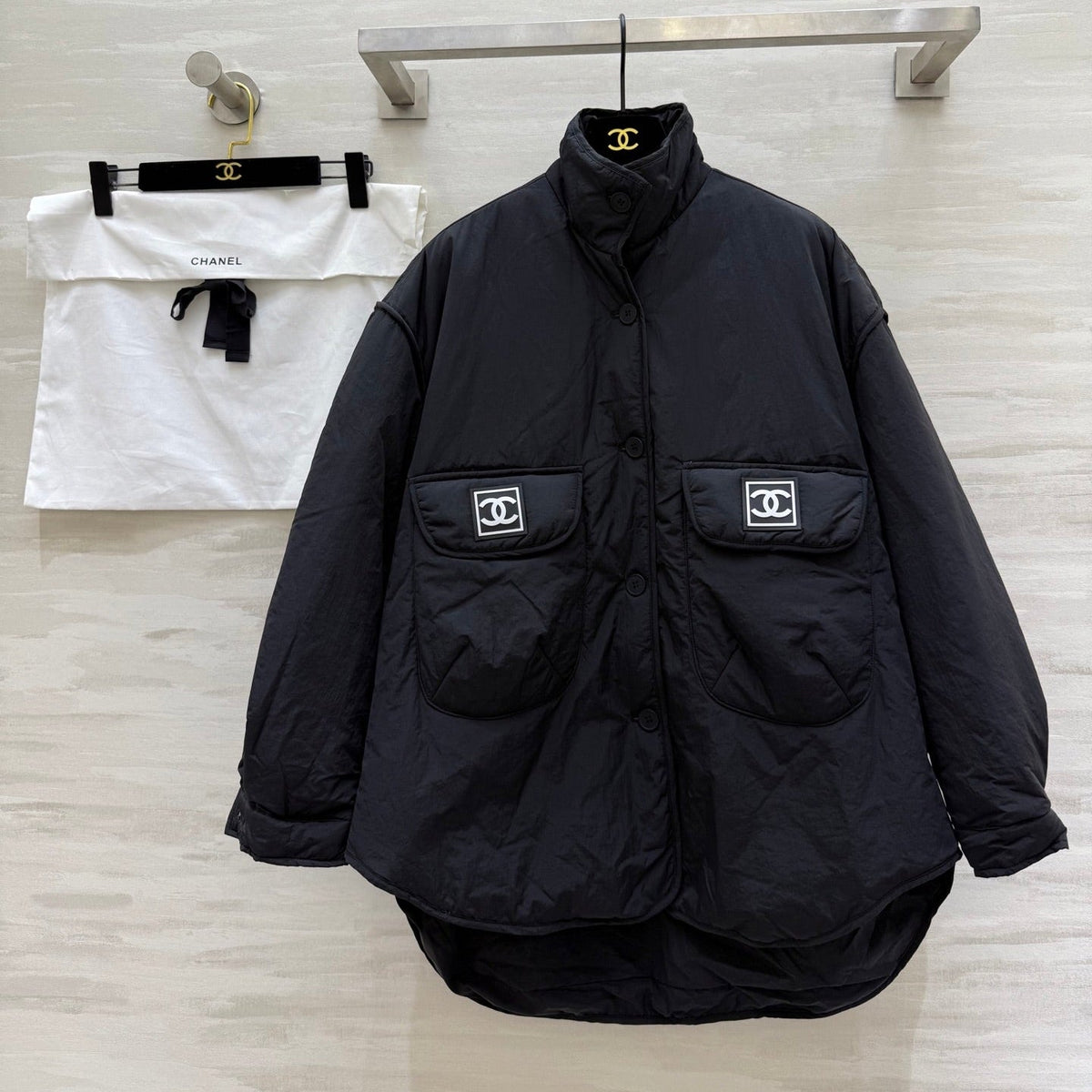 CHANEL 25S STAND-COLLAR JACKET 262