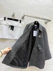 CHANEL 25S ALPACA COAT 267