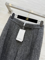 MAX MARA 25S WIDE-LEG KNIT PANTS 665256