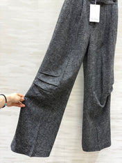 MAX MARA 25S WIDE-LEG KNIT PANTS 665256