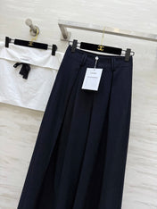 CHANEL 25S WIDE-LEG STRAIGHT PANTS 636