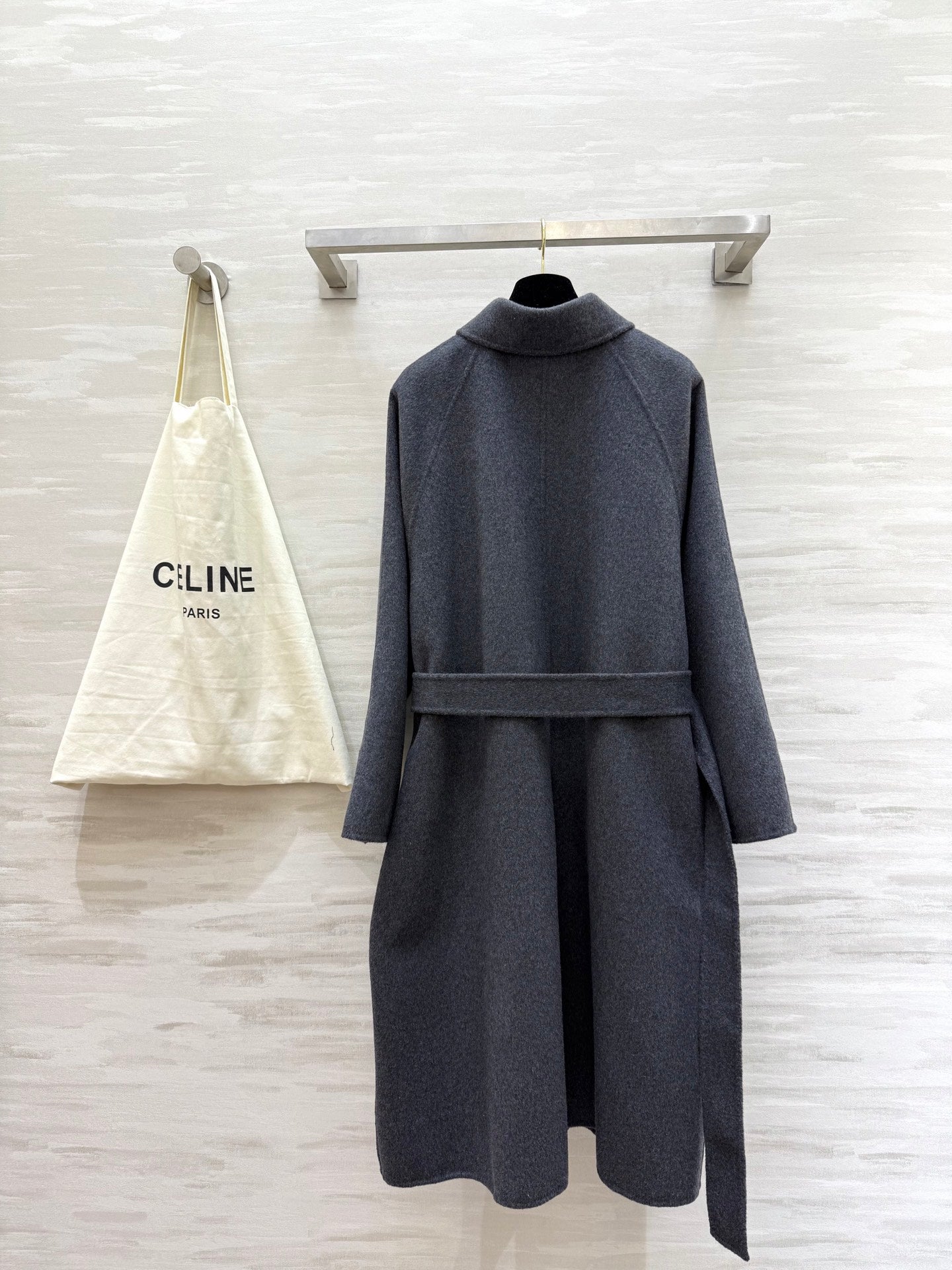 CELINE 26S LONG WOOL COAT 784308