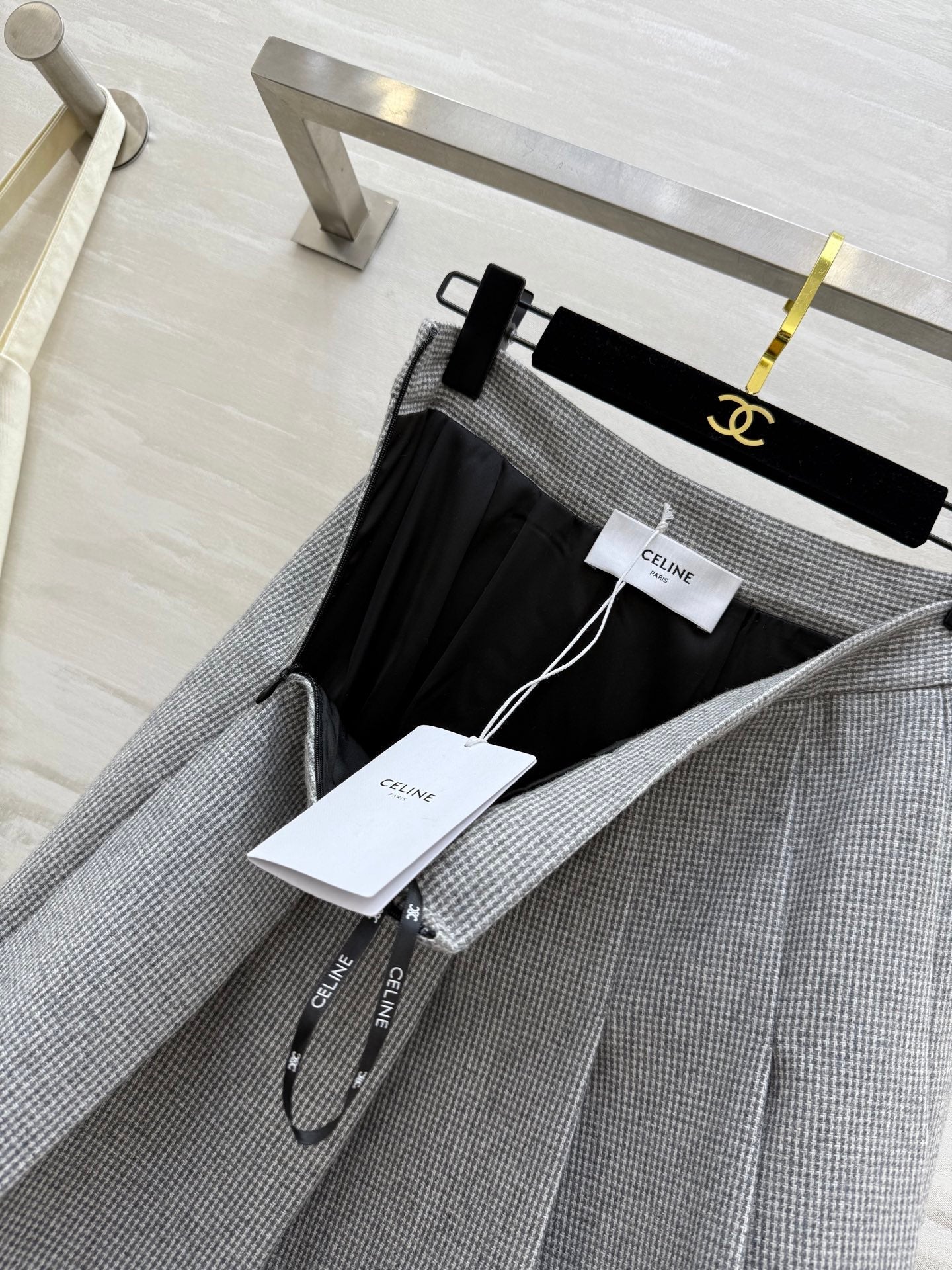 CELINE 26S BLAZER SKIRT SET 784331