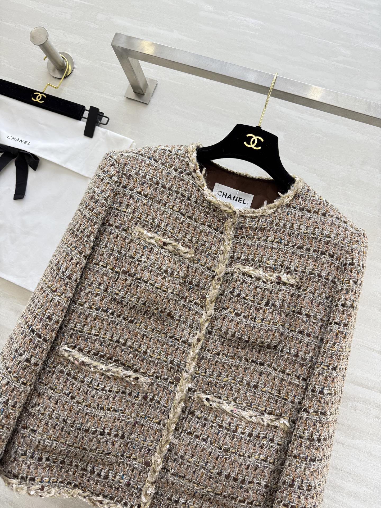CHANEL 26S TWEED JACKET 746
