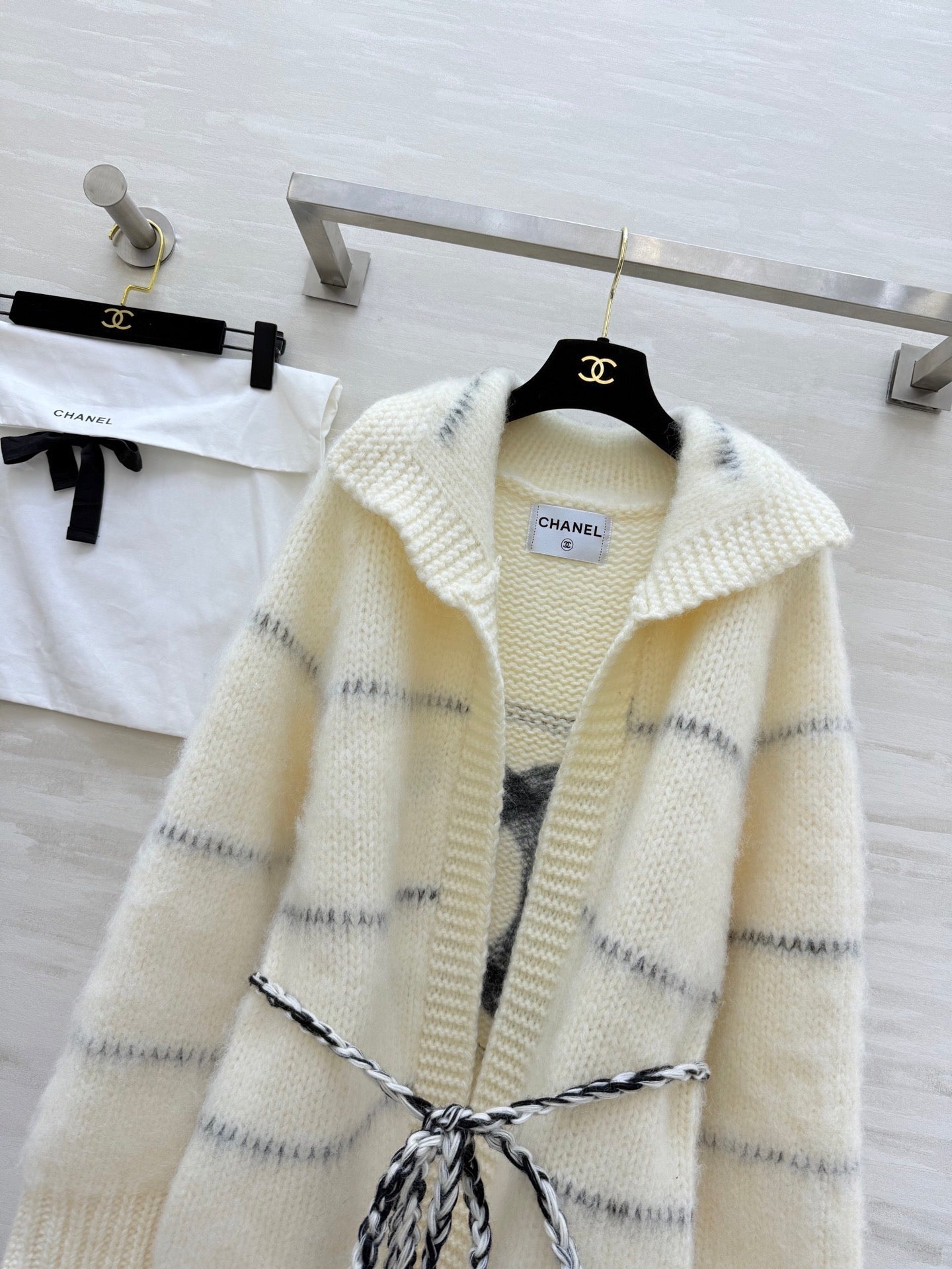 CHANEL 26S SHEARLING JACKET 743