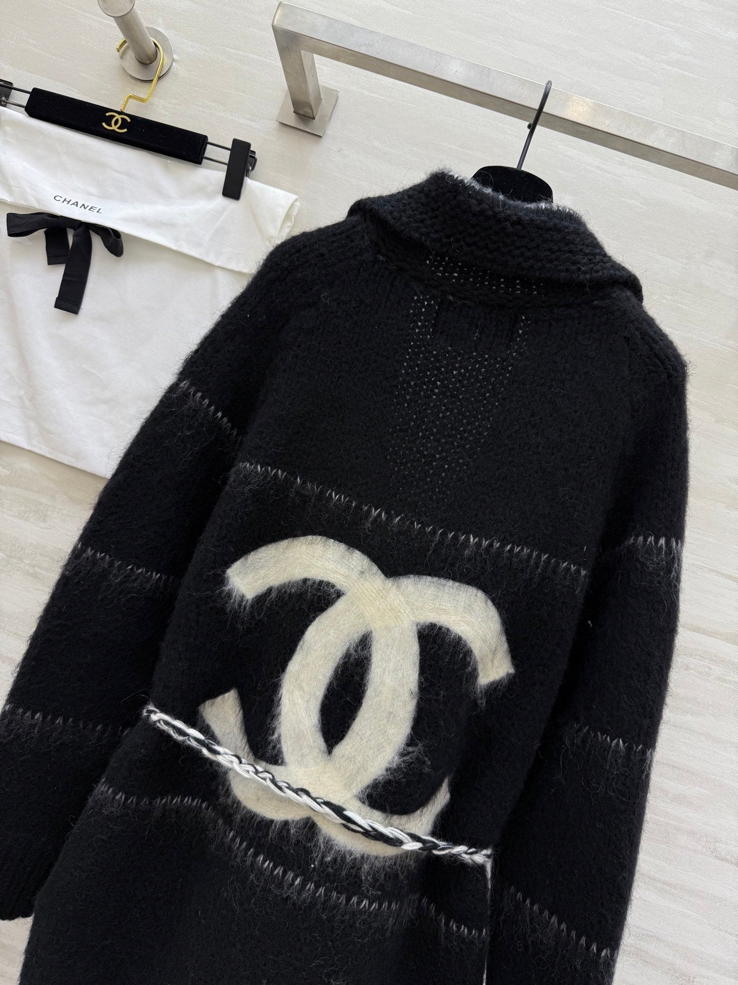 CHANEL 26S SHEARLING JACKET 742