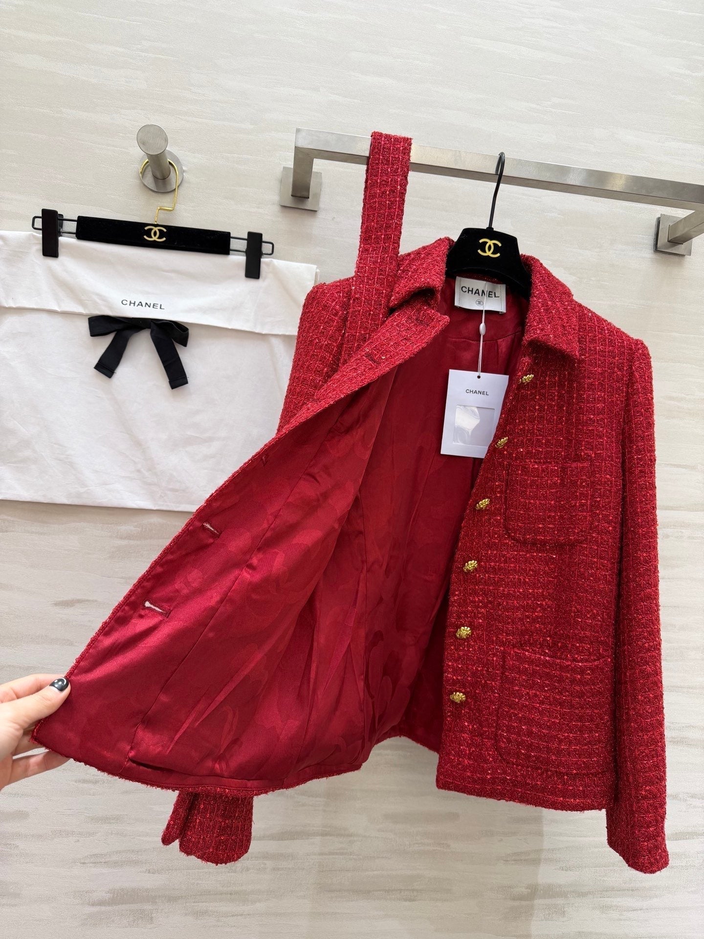CHANEL 26S WOOL JACKET 927