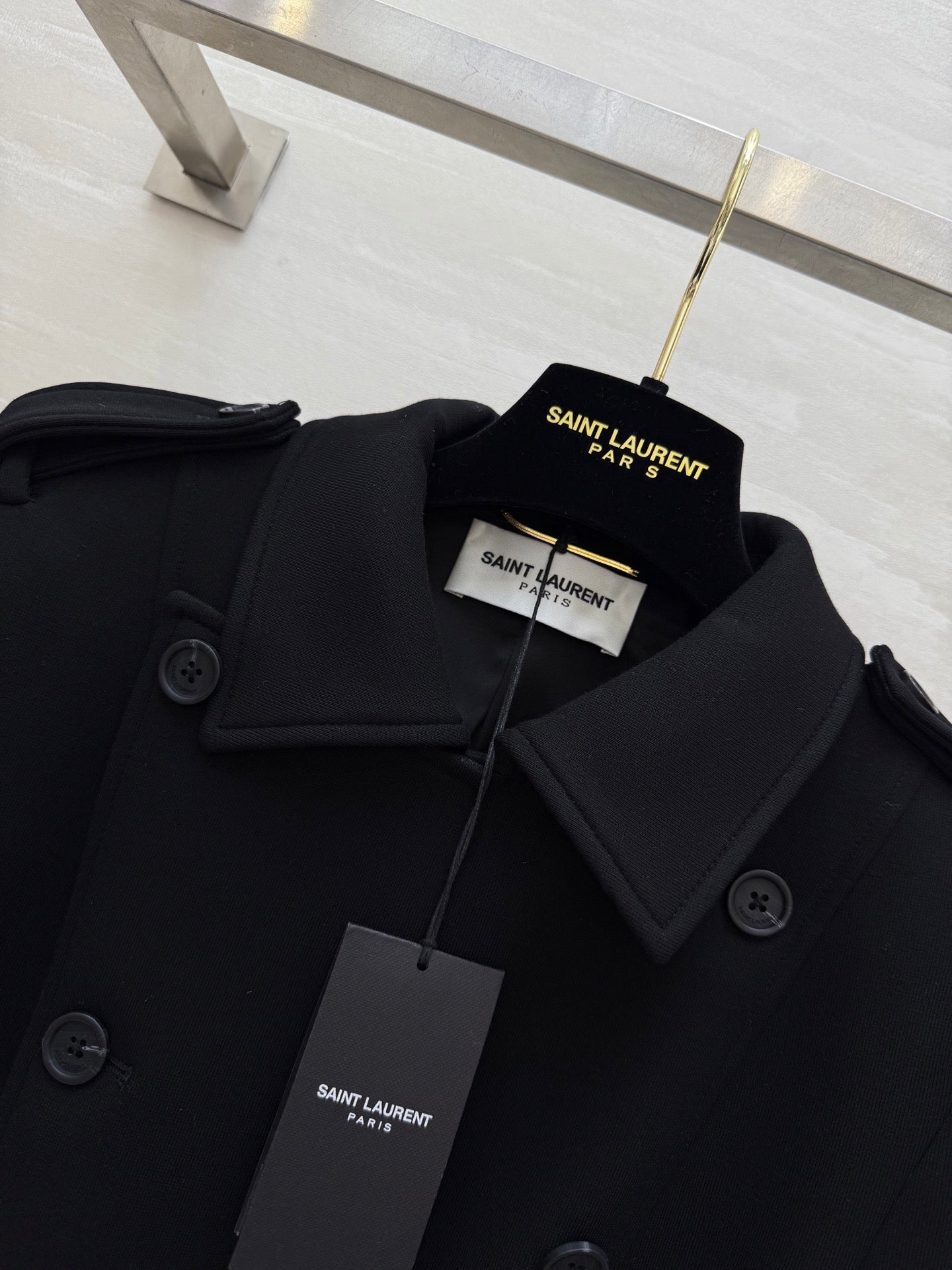 YSL 26S CROPPED JACKET 350