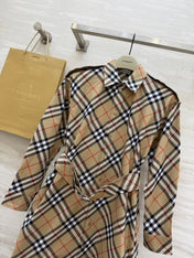 BURBERRY 26S SHIRT DRESS 415