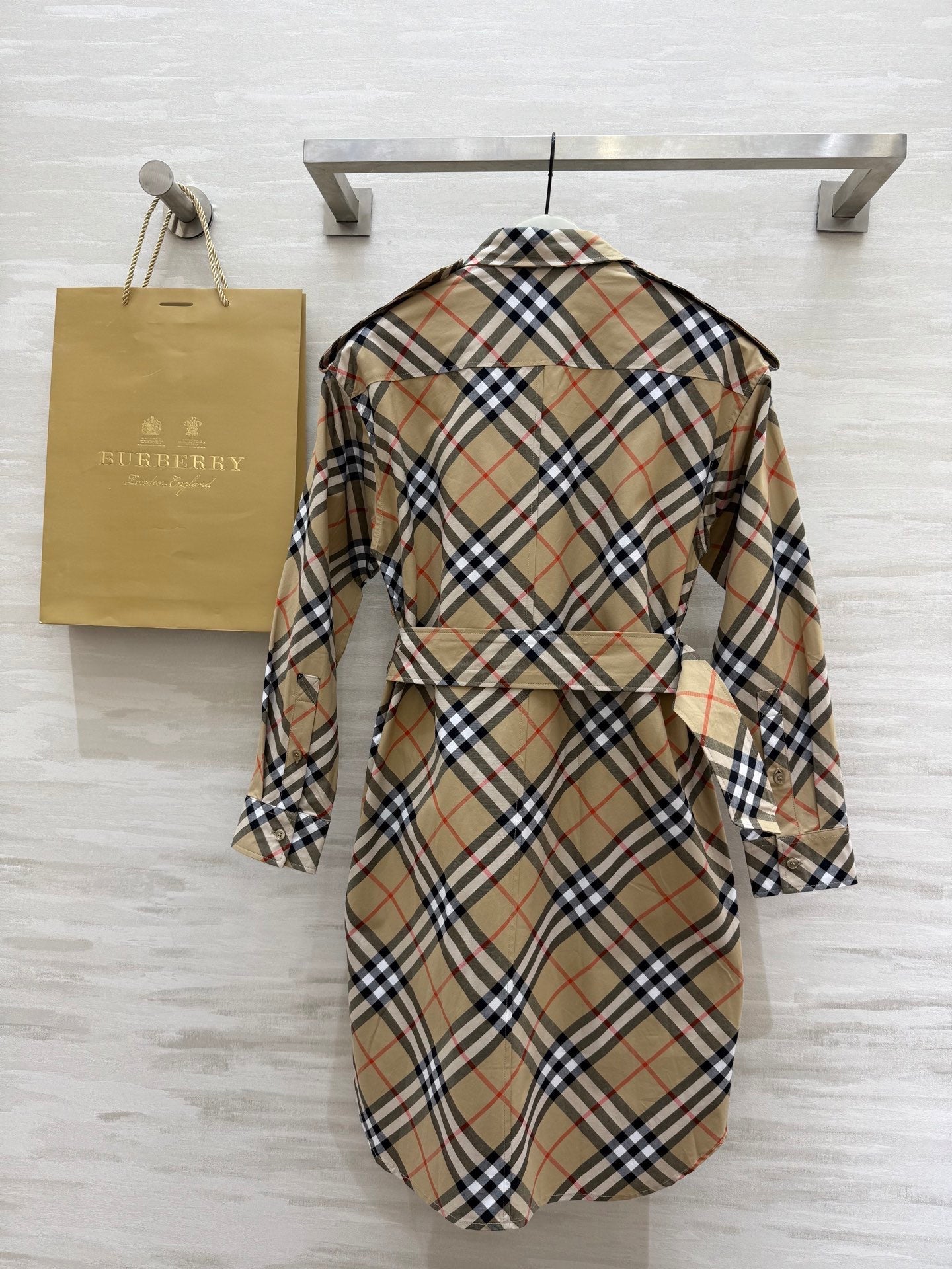 BURBERRY 26S SHIRT DRESS 415