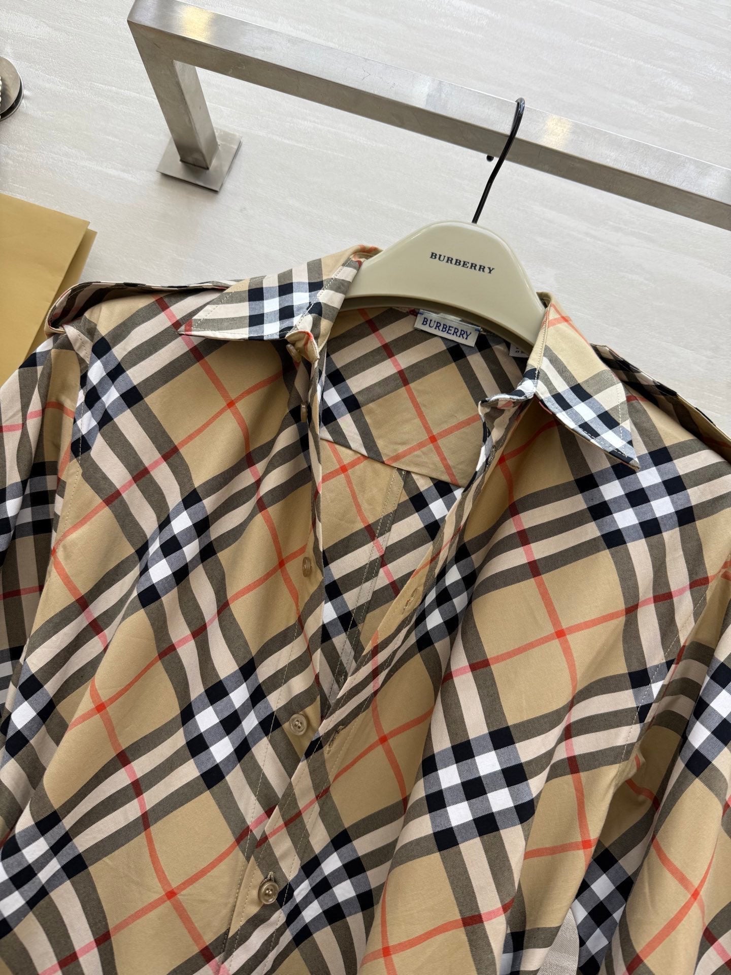 BURBERRY 26S SHIRT DRESS 415