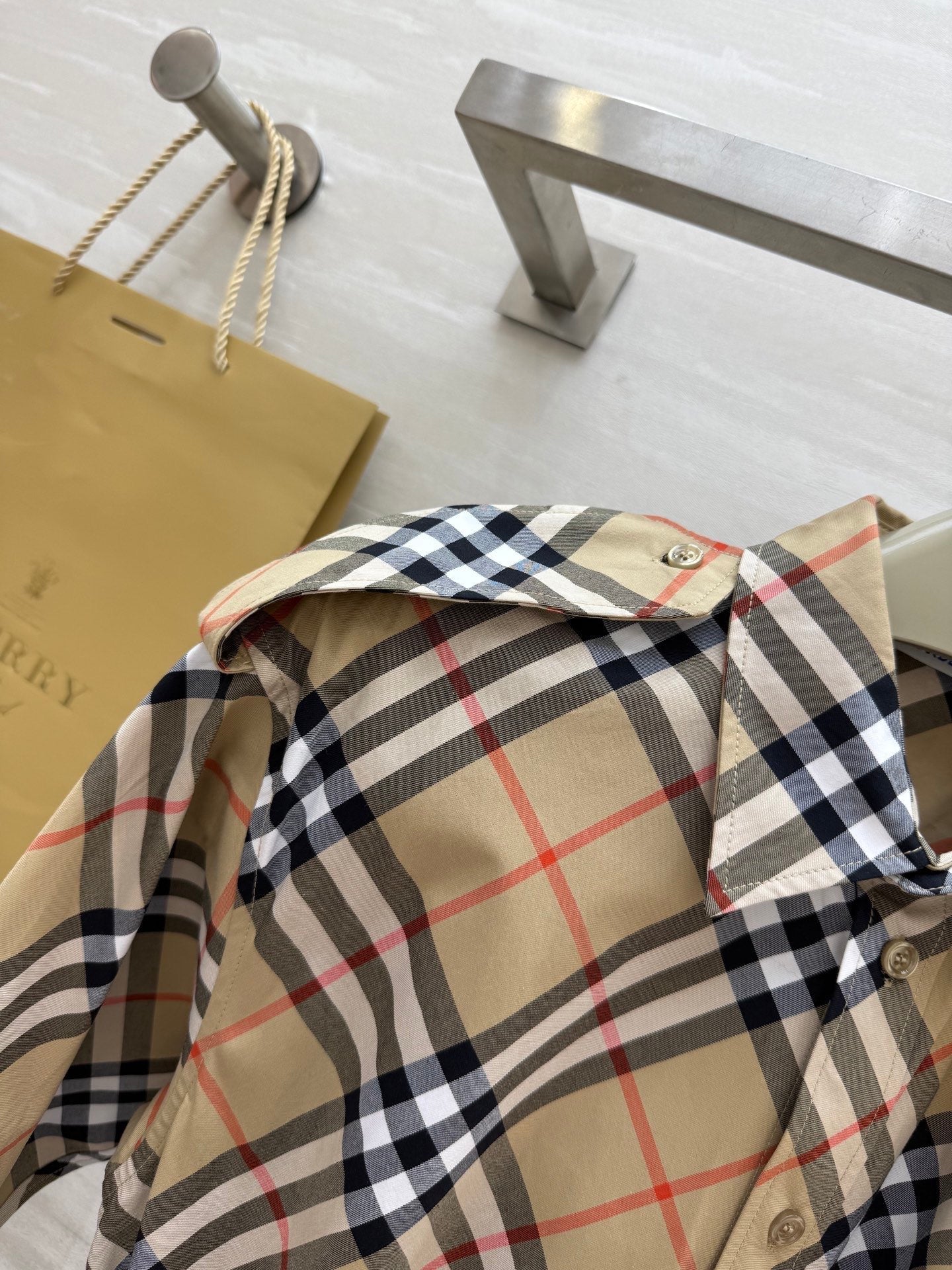 BURBERRY 26S SHIRT DRESS 415