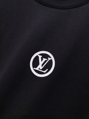 LV BASIC T-SHIRT IN BLACK COTTON 238827