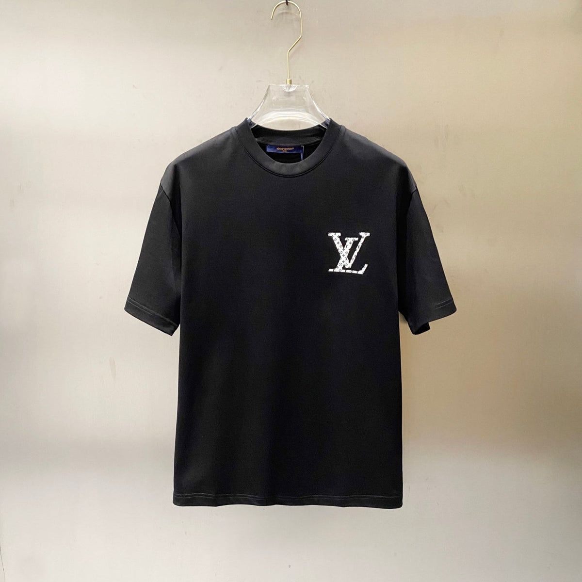 LV BLACK COTTON T-SHIRT 238839