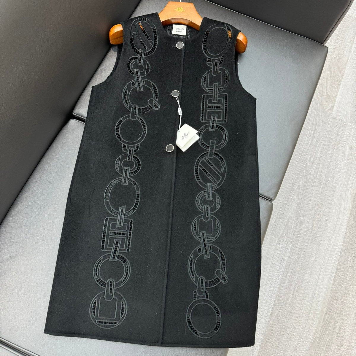 HERMES 25S LONG GILET 099