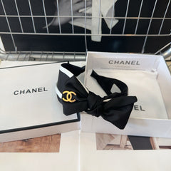 BLACK MIX WHITE FABRIC HAIRBAND 432881