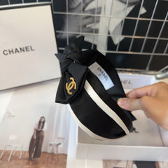 BLACK MIX WHITE FABRIC HAIRBAND 432881