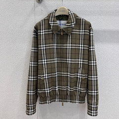 BURBERRY 25S PLAID JACKET 0017