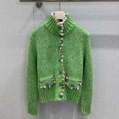 CHANEL 25S KNITTED CARDIGAN 233199