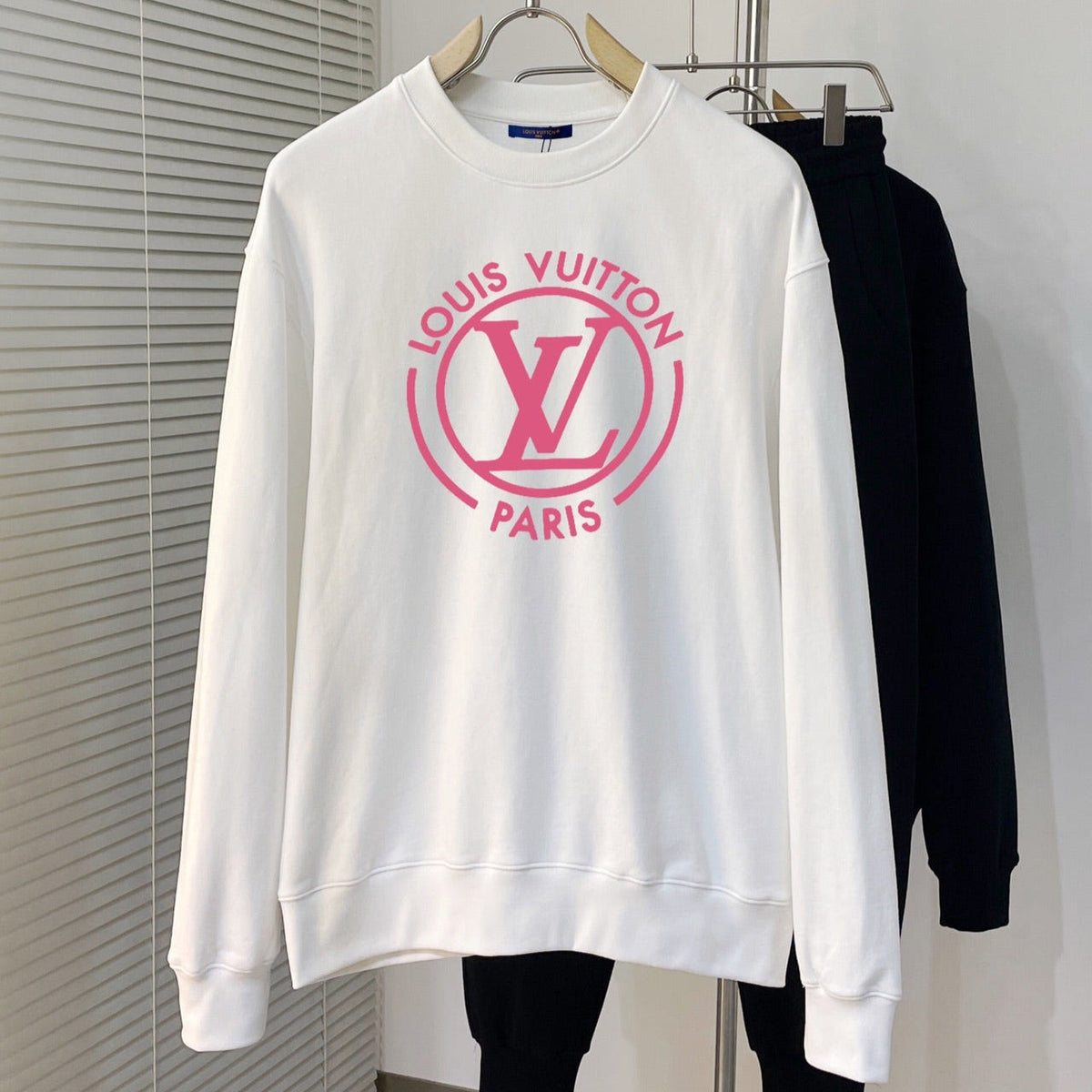 LV SWEATER WHITE COTTON FABRIC 239602