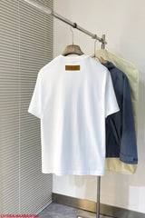LV T-SHIRT WHITE COTTON 239604