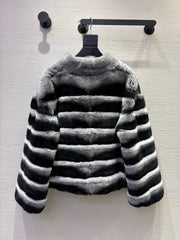 MAX MARA 25S V-NECK FUR COAT 155