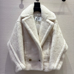 MAX MARA 25S SHORT TEDDY JACKET 115