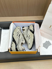 B44 BLADE SNEAKER PASTEL GRAY TECHNICAL MESH AND TECHNICAL FABRIC