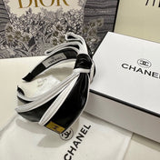 BLACK MIX WHITE SILK HAIRBAND 412467