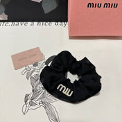 HAIR TIE IN BLACK SPANDEX FABRIC 432827