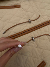 RALPH LAUREN 25S COTTON MAILLARD-COLOR JACKET 200