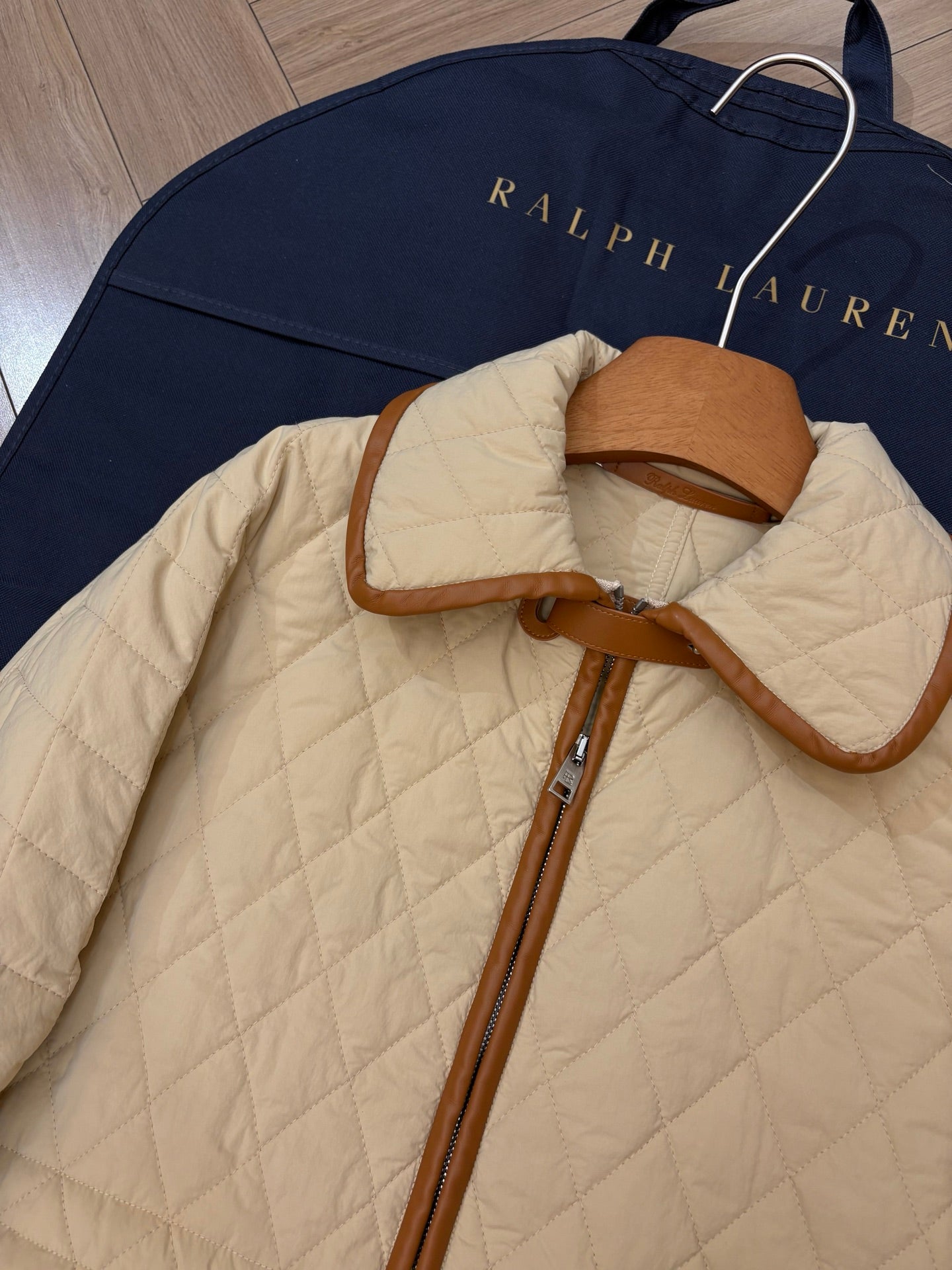 RALPH LAUREN 25S COTTON MAILLARD-COLOR JACKET 200
