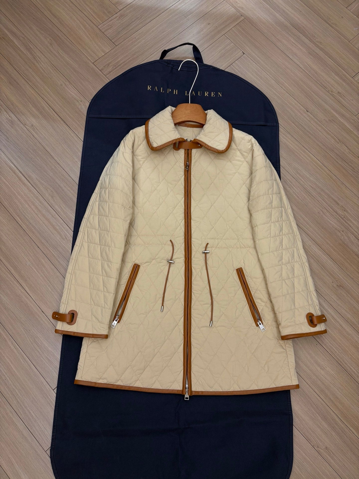 RALPH LAUREN 25S COTTON MAILLARD-COLOR JACKET 200