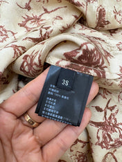 LORO PIANA 26S LONG SILK DRESS 712