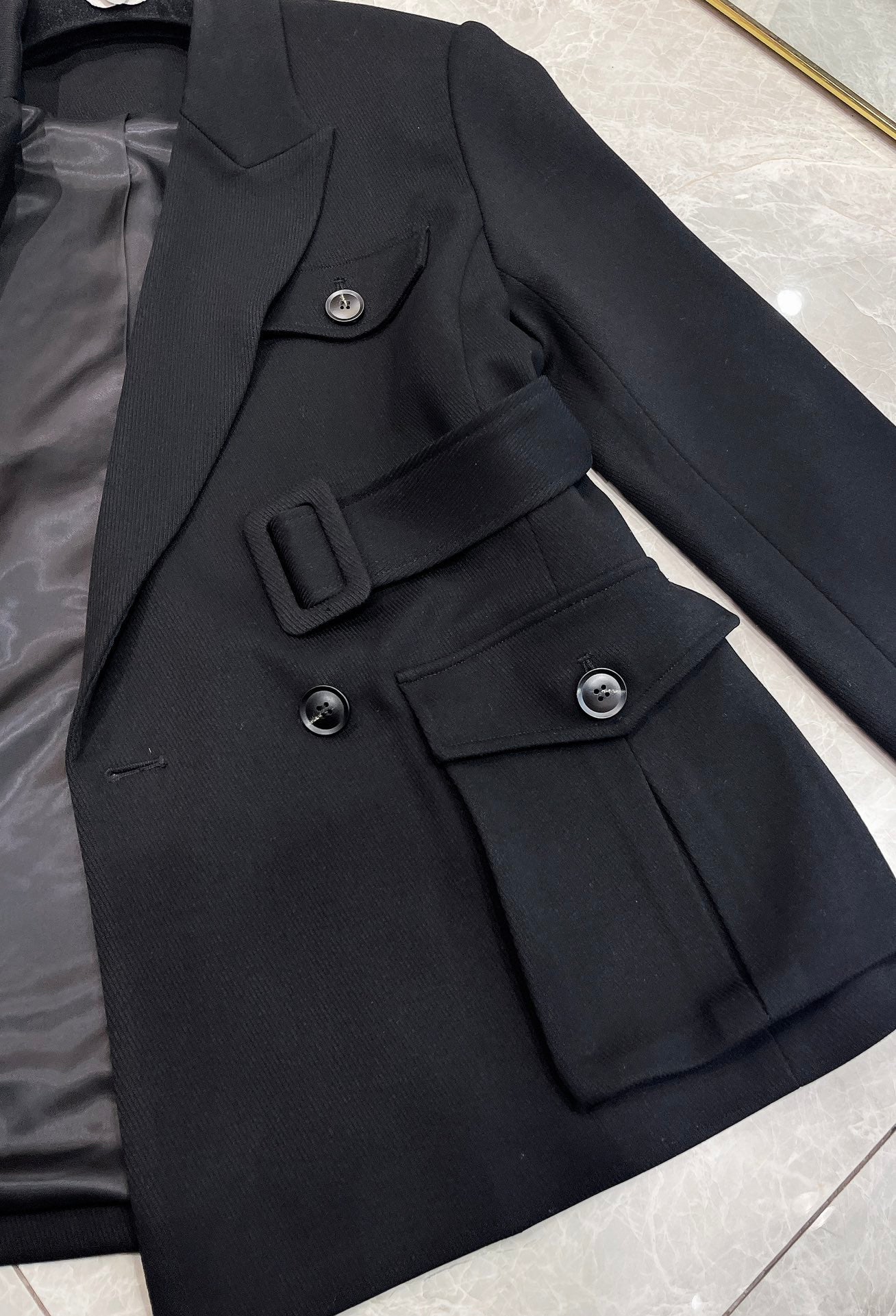 YSL 25S BELTED BLAZER STYLE 151