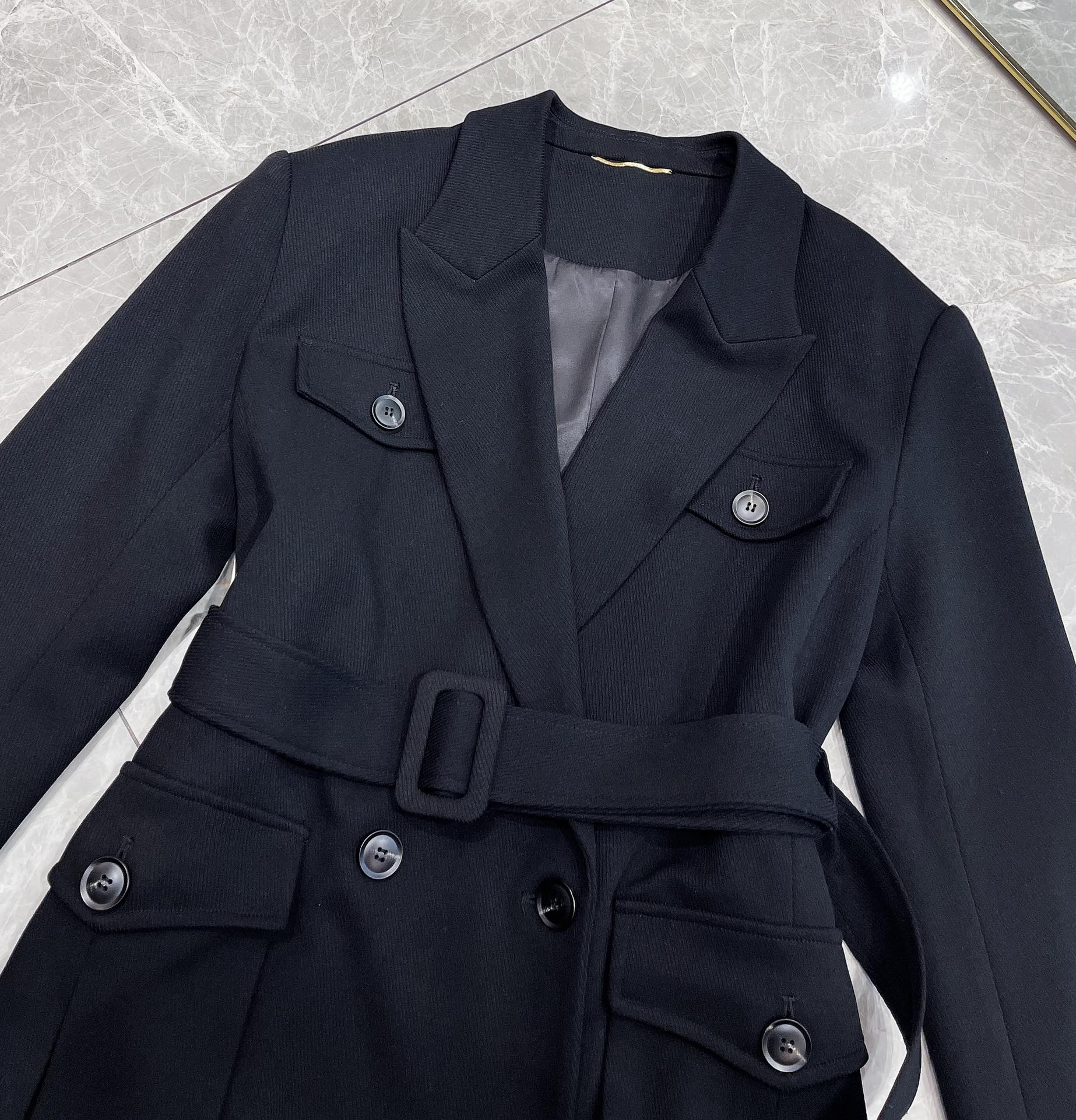 YSL 25S BELTED BLAZER STYLE 151