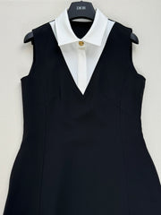 DIOR SLEEVELESS SHIRT DRESS 272923