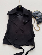 CHANEL 26S SLEEVELESS BLAZER 706