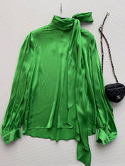 GUCCI 26S SATIN SILK SHIRT 198