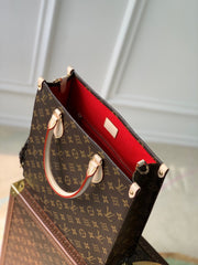 SAC PLAT 30CM MONOGRAM CANVAS