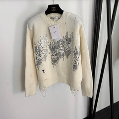 DIOR 25S LONG-SLEEVE SWEATER STYLE 002