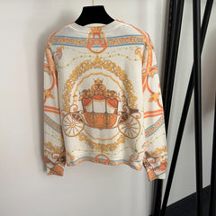 HERMES 25S LONG-SLEEVE KNIT SWEATER 273