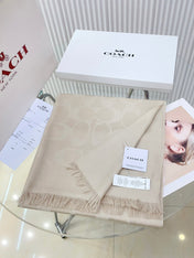 SCARF 180 CM IN BEIGE CASHMERE 332874