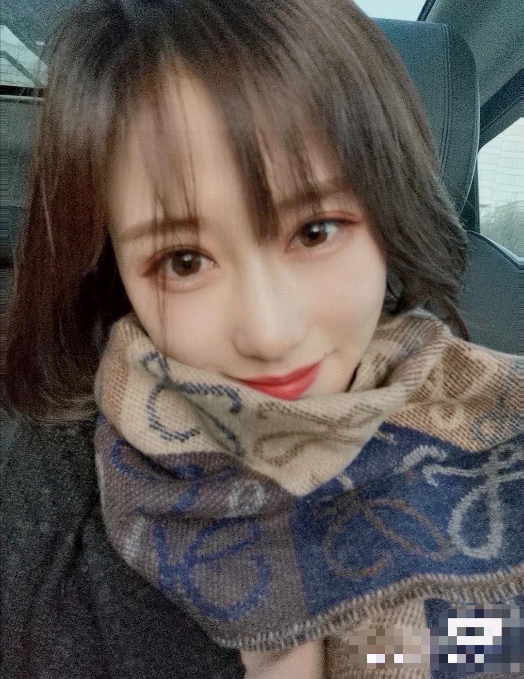 SCARF 200 CM IN COLORFUL WOOL AND CASHMERE 413567