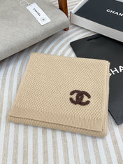 SCARF 190 CM IN DESERT BROWN CASHMERE 393185
