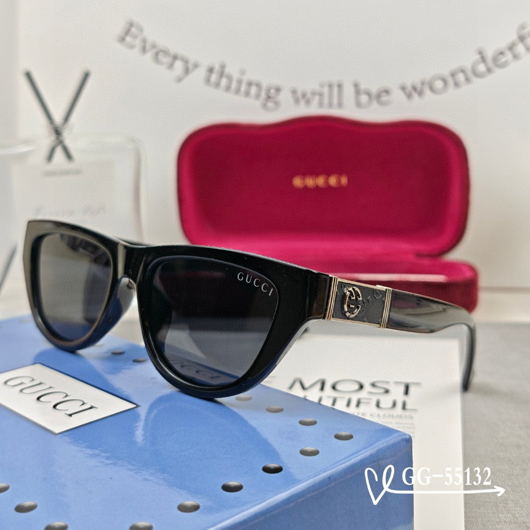 CAT-EYE FRAME SUNGLASSES 55132 IN ACETATE